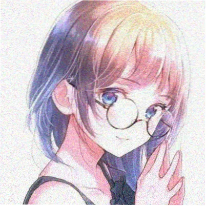 漫画头像图片白发少年侧脸